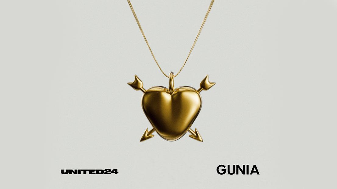 GUNIA Project will give away three pieces of jewelry to everyone who makes a donation to support the Ukrainian Armed Forces